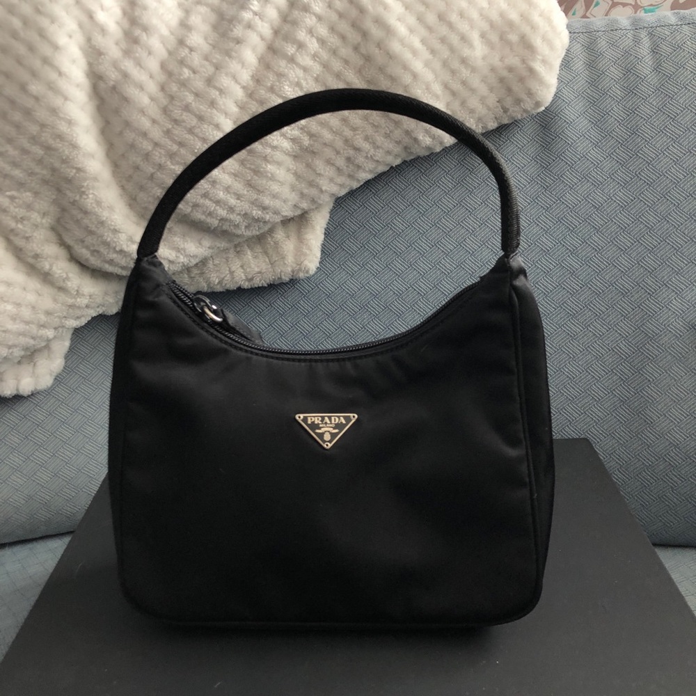 Vintage Prada Nylon Tessuto Mini Hobo